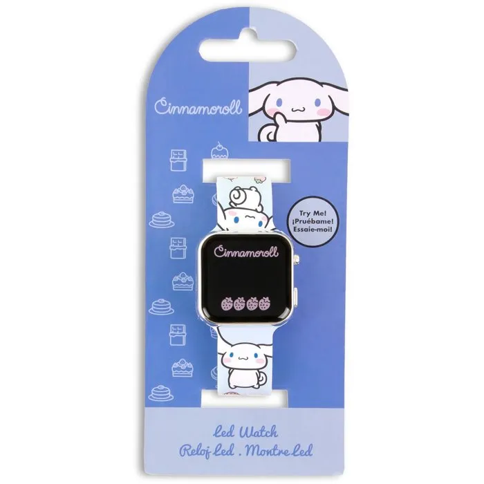 Kids Licensing Montre LED Cinemaroll à affichage numérique avec changement de fond d'écran, pour enfants dès 4 ans (pile CR2032 incluse) Kids Licensing Montre LED Cinemaroll à affichage numérique avec changement de fond d'écran, pour enfants dès 4 ans (pile CR2032 incluse)