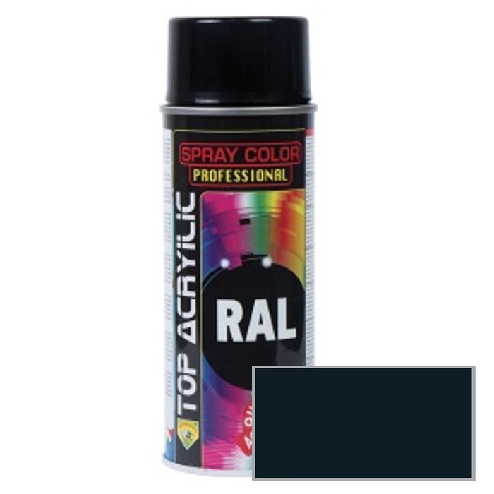 TOP ACRYLIC Peinture Acrylique Mate RAL-7021 400ml Gris Negruzco TOP ACRYLIC Peinture Acrylique Mate RAL-7021 400ml Gris Negruzco