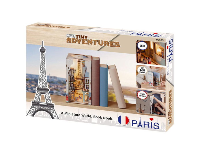 Revell Paris maquette Book Nook Tiny Adventures 23 cm