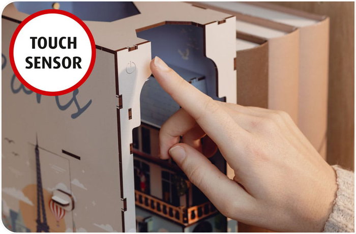 Revell Paris maquette Book Nook Tiny Adventures 23 cm