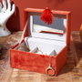 Home Deco Factory Joyero en velours Mirage