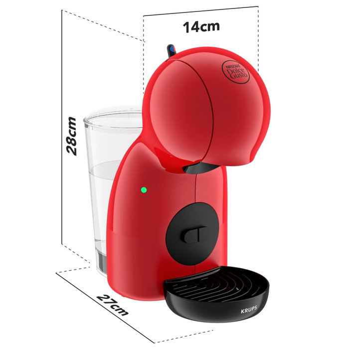 Krups KP1A3110 Cafetière à capsules Blanc Rouge
