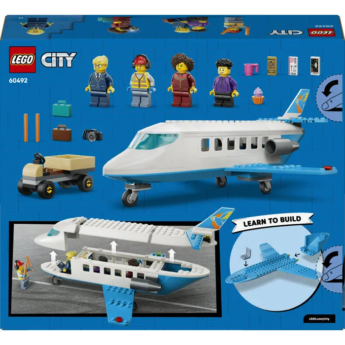 Lego City 60492 Avion de Tourisme - Jeu de Construction Éducatif pour Enfants dès 4 Ans - Cadeau Fille ou Garçon Lego City 60492 Avion de Tourisme - Jeu de Construction Éducatif pour Enfants dès 4 Ans - Cadeau Fille ou Garçon