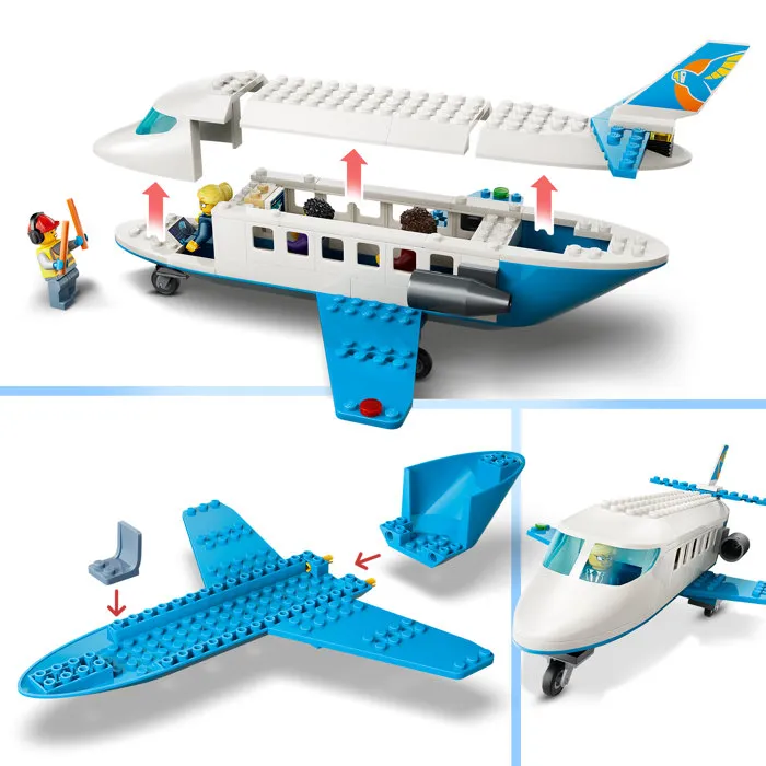 Lego City 60492 Avion de Tourisme - Jeu de Construction Éducatif pour Enfants dès 4 Ans - Cadeau Fille ou Garçon Lego City 60492 Avion de Tourisme - Jeu de Construction Éducatif pour Enfants dès 4 Ans - Cadeau Fille ou Garçon