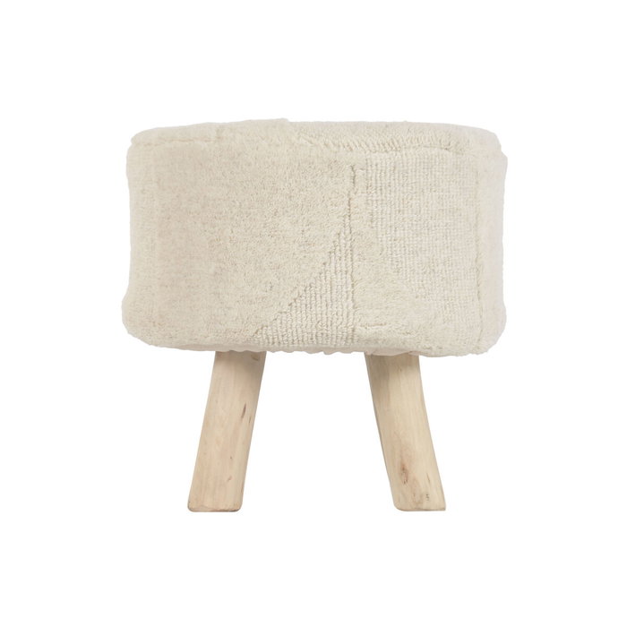 Home ESPRIT Repose-pied Beige Boho Home ESPRIT Repose-pied Beige Boho