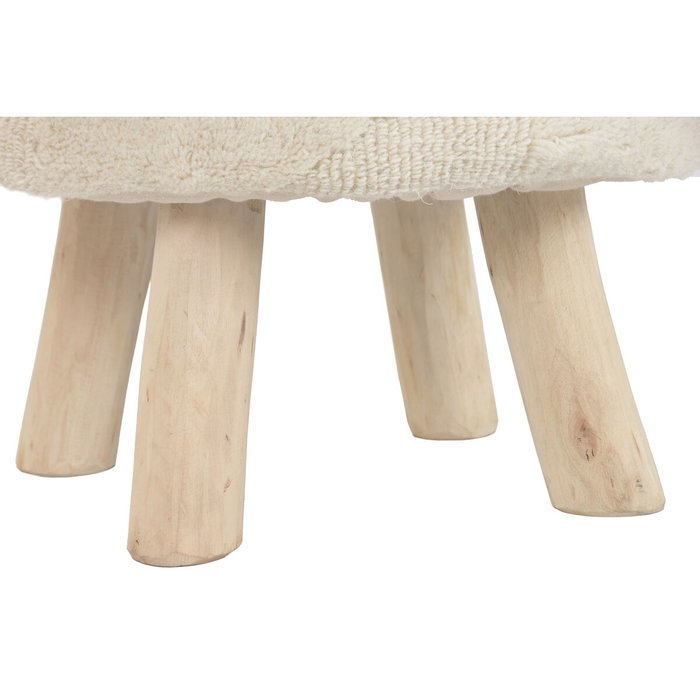 Home ESPRIT Repose-pied Beige Boho Home ESPRIT Repose-pied Beige Boho
