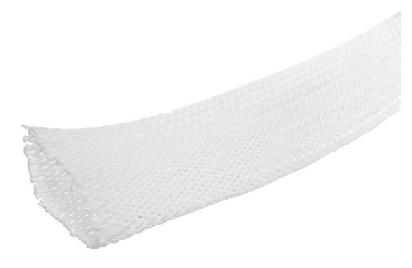 MicroConnect Manchon de câbles en polyester expansible Blanc ø40mm, 50m MicroConnect Manchon de câbles en polyester expansible Blanc ø40mm, 50m