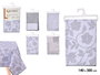 Kinvara Nappe rectangulaire imprimé couleurs froides 140x300cm