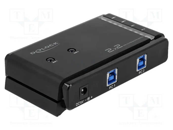 DELOCK Switch USB 5 ports noir DELOCK Switch USB 5 ports noir