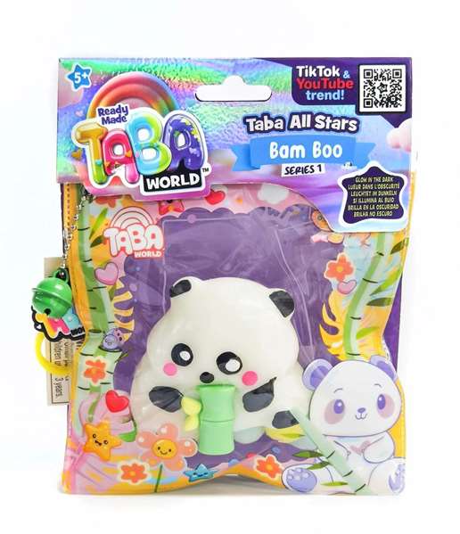 Bizak - Figure surprise Taba World Taba Squishy souple et relaxante avec effets spéciaux - Modèles en assortiment Bizak - Figure surprise Taba World Taba Squishy souple et relaxante avec effets spéciaux - Modèles en assortiment