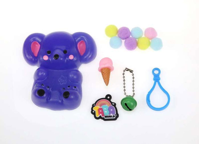 Bizak - Figure surprise Taba World Taba Squishy souple et relaxante avec effets spéciaux - Modèles en assortiment Bizak - Figure surprise Taba World Taba Squishy souple et relaxante avec effets spéciaux - Modèles en assortiment