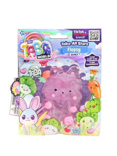 Bizak - Figure surprise Taba World Taba Squishy souple et relaxante avec effets spéciaux - Modèles en assortiment Bizak - Figure surprise Taba World Taba Squishy souple et relaxante avec effets spéciaux - Modèles en assortiment