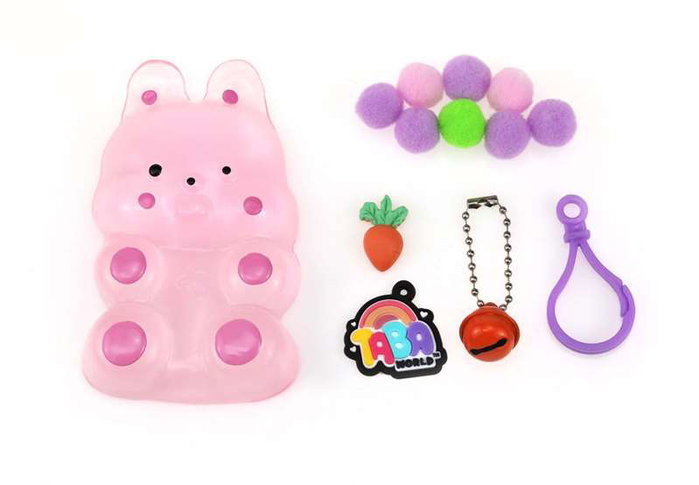 Bizak - Figure surprise Taba World Taba Squishy souple et relaxante avec effets spéciaux - Modèles en assortiment Bizak - Figure surprise Taba World Taba Squishy souple et relaxante avec effets spéciaux - Modèles en assortiment