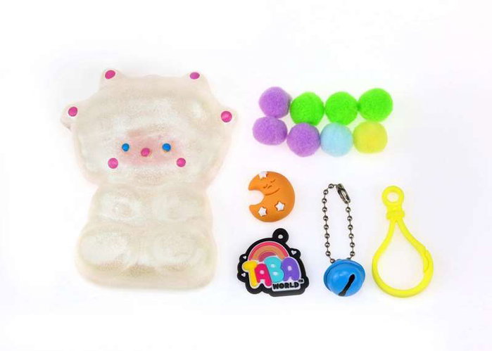Bizak - Figure surprise Taba World Taba Squishy souple et relaxante avec effets spéciaux - Modèles en assortiment Bizak - Figure surprise Taba World Taba Squishy souple et relaxante avec effets spéciaux - Modèles en assortiment