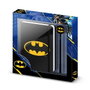 Karactermania - Coffret cadeau journal avec stylo Batman Batsignal en cuir PU - 100 pages, fermeture élastique - Dimensions 23.2 x 22.4 x 2.2 cm