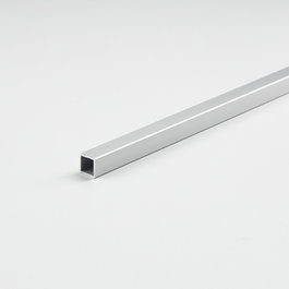 Arcansas Tube carré en aluminium anodisé 1000 x 20 x 20 mm