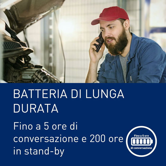 Téléphone portable pour personnes âgées Panasonic KX-TF400EXB