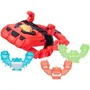 Heroes Of Goo Jit Zu Mega Lanceur Goo Slingers avec 3 figurines incluses