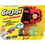 Heroes Of Goo Jit Zu Mega Lanceur Goo Slingers avec 3 figurines incluses