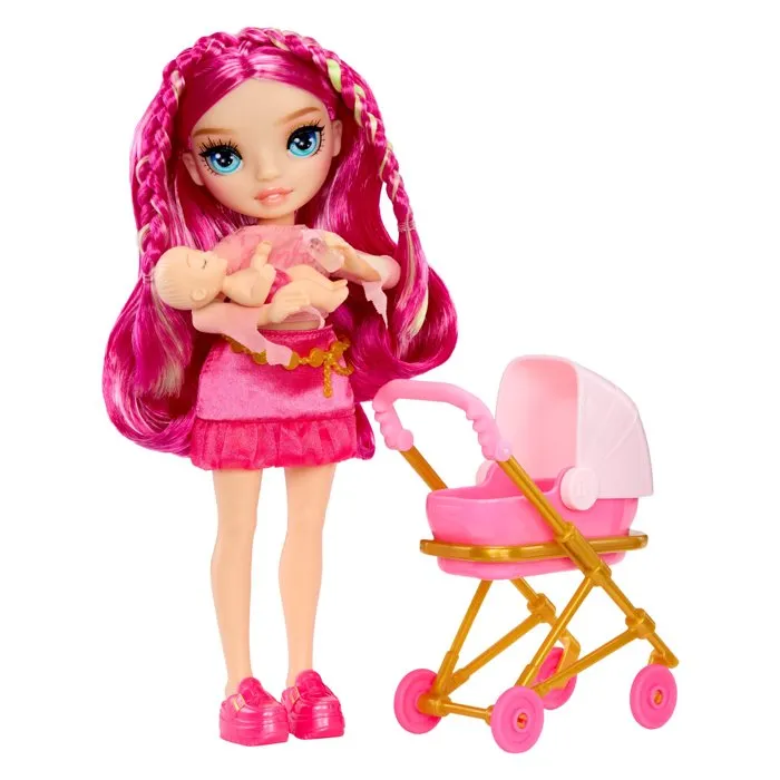 Rainbow High Junior High Babysitters Stella - Lot de 4 poupées de 22 cm avec accessoires Rainbow High Junior High Babysitters Stella - Lot de 4 poupées de 22 cm avec accessoires