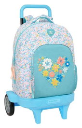 Safta Valise compacte à roulettes extensible Fiori 33x45x22 cm