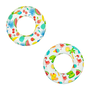 Bestway 36014 Flotteur Gonflable Décoré Plage pour Enfants +3-6 Ans D61 cm Couleur Assortie