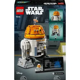 LEGO 75416 Jeu de construction - Set Star Wars Ahsoka, Droide Astromécanique Chopper (C1-10P) 1039 pièces, pour 10 ans et plus