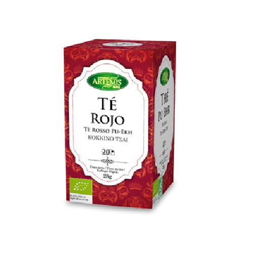 ARTEMIS BIO Thé Rouge Pu Erh Bio 20 filtres ARTEMIS BIO Thé Rouge Pu Erh Bio 20 filtres