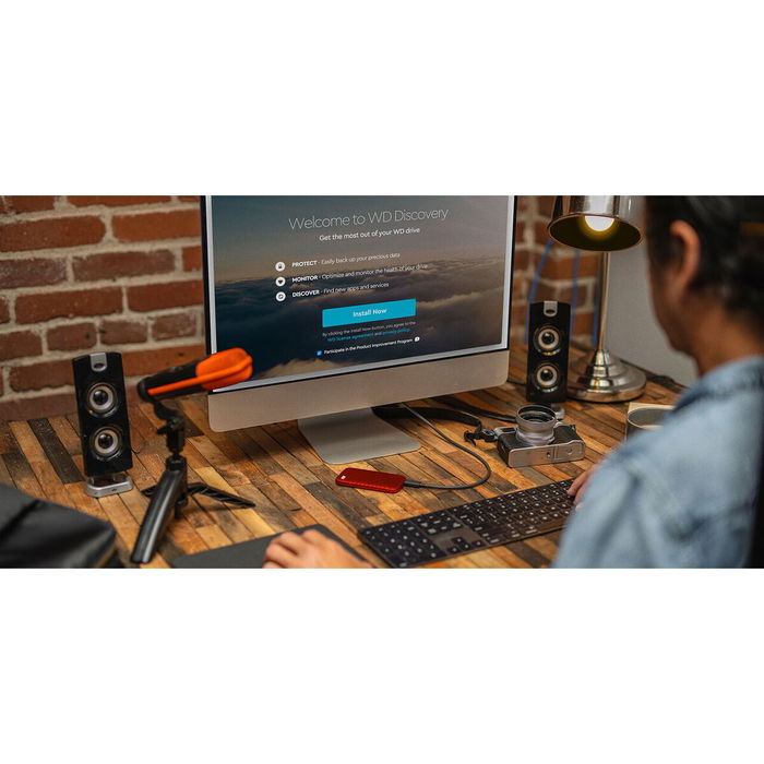 Disque Dur Externe Western Digital My Passport 4 TB SSD