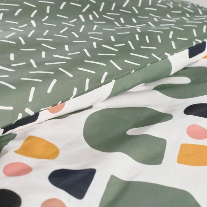 Today Parure de lit Sunshine Vert 240x220 cm