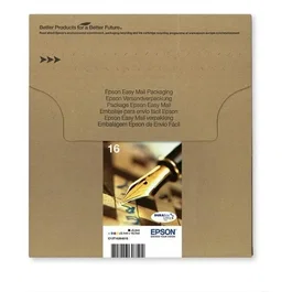 Epson EasyMail Multiplack T1626 - Stylo plume - Noir, jaune, cyan, magenta (C13T16264511) - Encre DURABrite Ultra