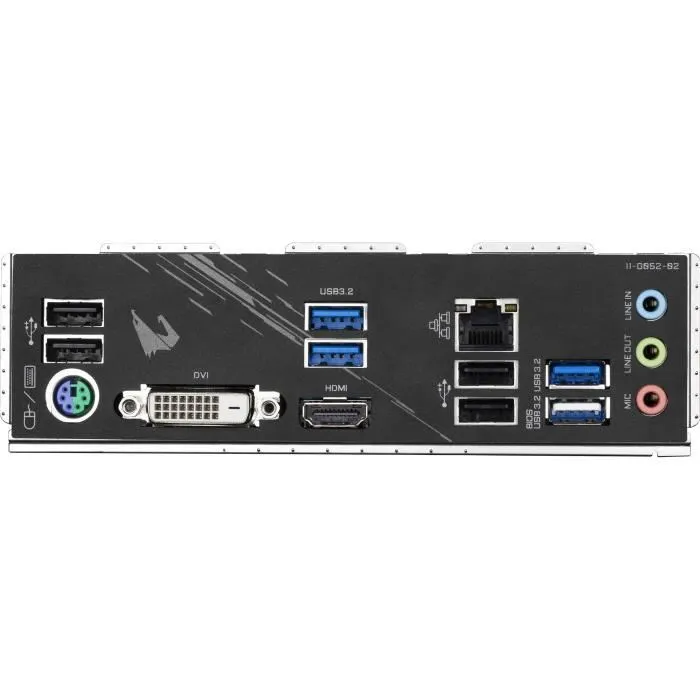 Gigabyte Carte mère B550M AORUS ELITE Socket AM4 AMD B550 Micro-ATX avec HDMI, USB 3.2, M.2, PCIe 4.0 - Réf. 1000003939