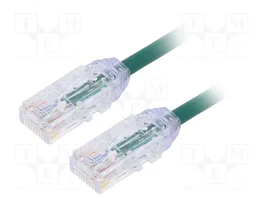 PANDUIT Patch cord Cat 6a U/UTP 1m vert