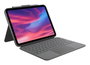 Logitech Combo Touch pour iPad 11 pouces, Gris (DE)​