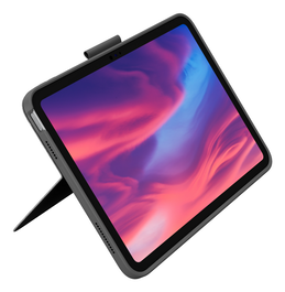 Logitech 920-011435 Combo Touch pour iPad Pro 11" (2020) - Clavier avec étui de protection intégré, Allemand (QWERTZ), Gris