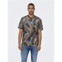 T-shirt à manches courtes homme Only & Sons Onskobe Reg Noir