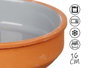 La Dehesa Set de 4 Cazuelas en Terre Cuite Gris 16 cm (Set de 6)