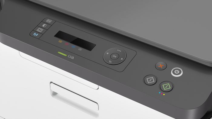 HP 178nw - Imprimante multifonction laser couleur compacte - Impression, copie, numérisation - Jusqu'à 19 ppm - Connexion mobile et WiFi