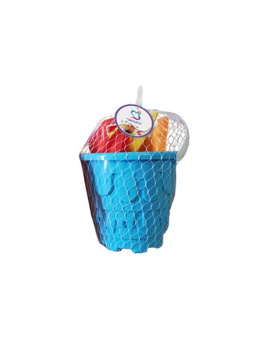 Marbueno Ensemble Seau de Plage avec Accessoires Couleur Bleu 19x15 cm Réf. 10327A Marbueno Ensemble Seau de Plage avec Accessoires Couleur Bleu 19x15 cm Réf. 10327A