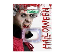 Lunettes de déguisement Halloween avec effet sang rouge pour costume vampire, zombie et monstre - Accessoire adulte