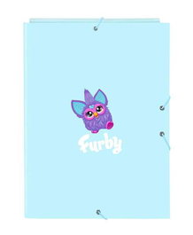 Safta Carpeta folio 3 solapas Furby 26x33,5x2,5 cm - Dossier à 3 rabats - À partir de 3 ans