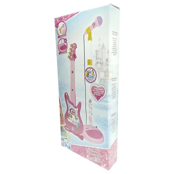 Reig - Microphone et guitare jouet pour enfant 3+ ans, nécessite 4 piles LR6 (non incluses), plastique Reig - Microphone et guitare jouet pour enfant 3+ ans, nécessite 4 piles LR6 (non incluses), plastique