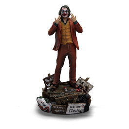 Iron Studios DC Comics Statuette Art Scale Deluxe 1/10 Joker (Arthur Fleck)