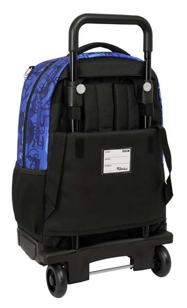 Safta Sac à dos Roller pour enfant avec roues compact et extractible 33 x 45 x 22 cm