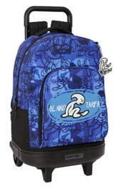 Safta Sac à dos Roller pour enfant avec roues compact et extractible 33 x 45 x 22 cm