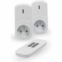 Chacon Kit de 2 prises télécommandées on/off avec télécommande 4 canaux