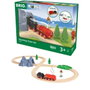 Brio World Circuit Locomotive à piles à vapeur - Rouge
