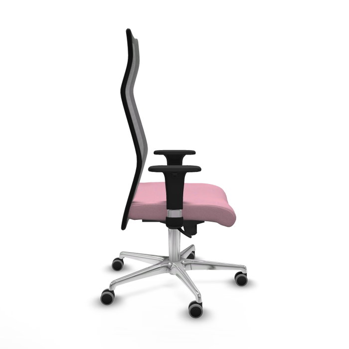 Piqueras y Crespo Chaise de Bureau Albacete Rose et Noir