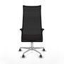 Piqueras y Crespo Chaise de Bureau Albacete Rose et Noir