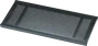 QUIKLOK Bandeja Accessoires Métal Noir pour Support de Clavier Quiklok